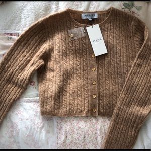 NWT Musier Paris Amandine Cardigan Sweater